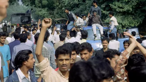 1990: Anti-Mandal agitation and identity politics - Frontline