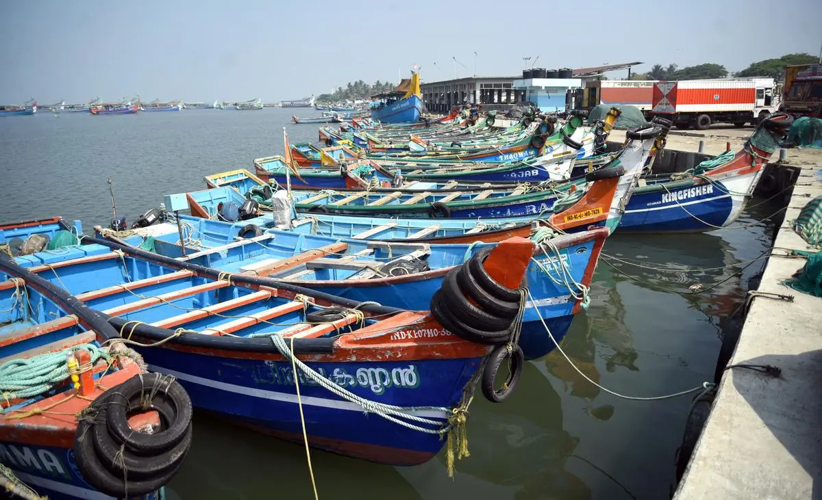 The Vellayil fish landing centres in Kozhikode district were deserted on February 27, 2025, as fish workers observed a 24-hour “coastal strike” called by unions allied to the Congress and Left parties against offshore sand mining.  