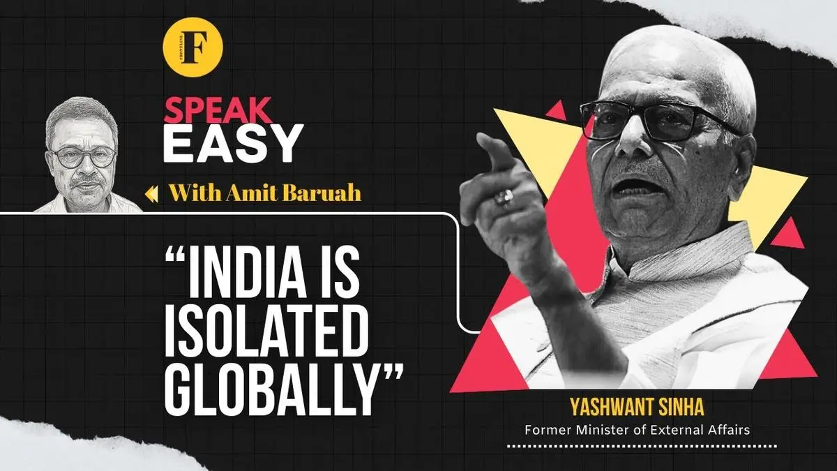 India is isolated globally: Yashwant Sinha