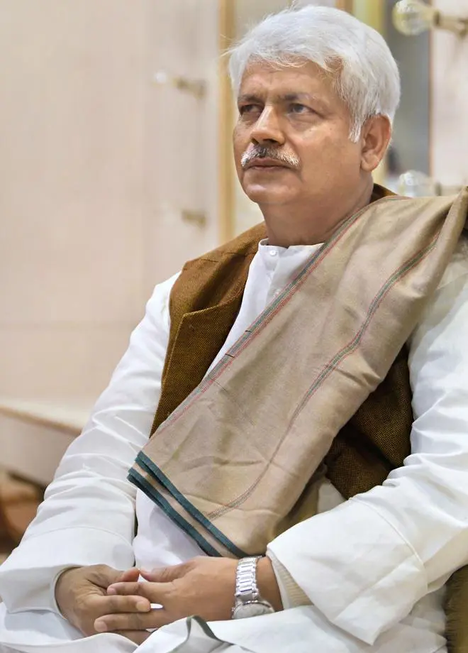 Vishwambhar Nath Mishra, the mahant of Sankat Mochan Hanuman Mandir in Varanasi. “Several streams of thought, culture, and social and religious influences have coexisted here,” he says. Vishwambhar Nath Mishra, the mahant of Sankat Mochan Hanuman Mandir in Varanasi. “Several streams of thought, culture, and social and religious influences have coexisted here,” he says.