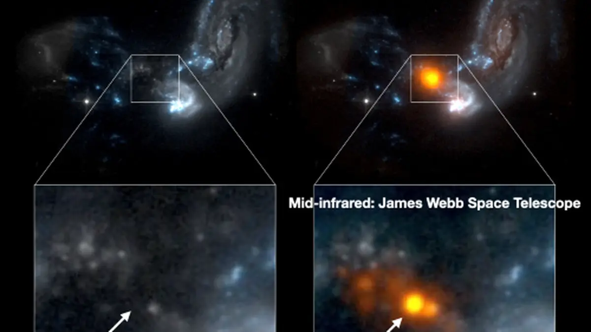 SCIENCE NOTEBOOK | James Webb Space Telescope finds ‘engine’ powering the merger of galaxies