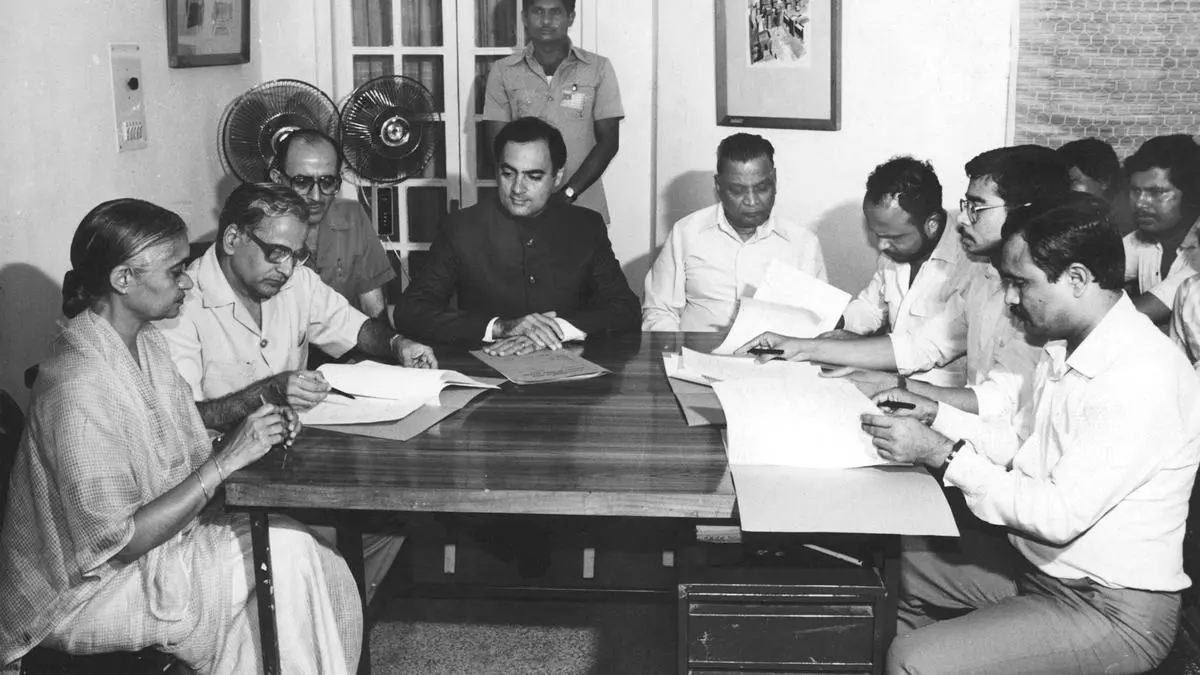 1985: Assam Accord signed