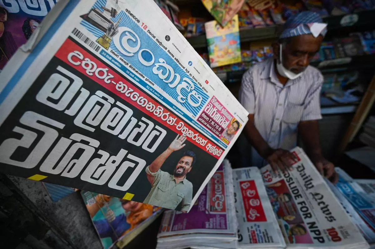 It helps that almost all the members of the Cabinet, including the President, are from humble backgrounds. A newspaper stall in Kandy on November 16.