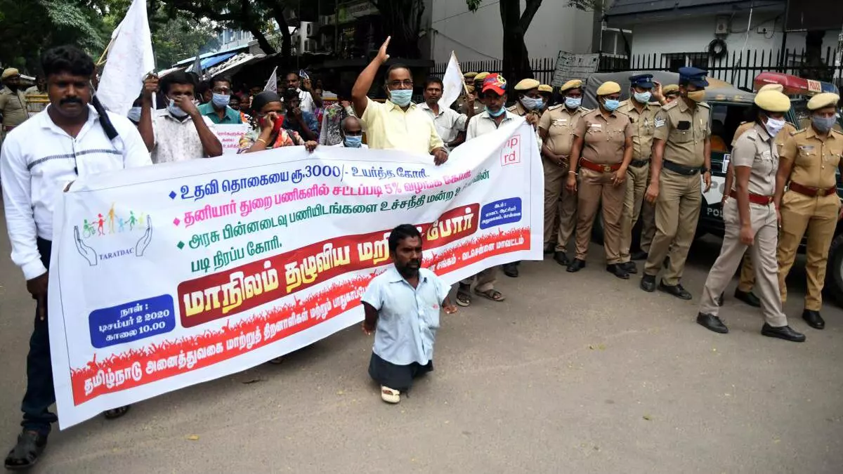 SOCIAL ISSUES | Tamil Nadu’s disabled community fights to enter electoral politics