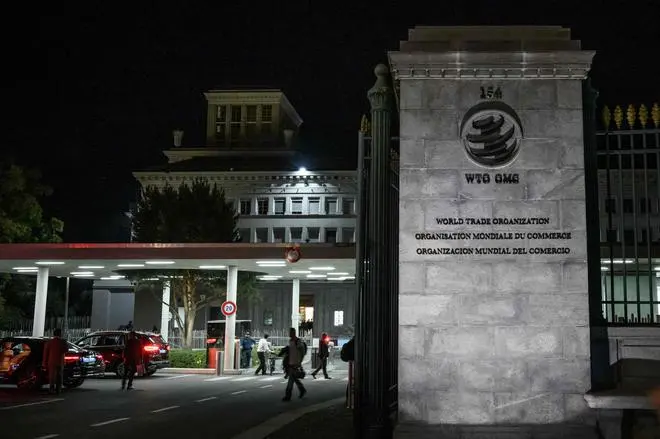 The World Trade Organization (WTO) headquarters in Geneva. The World Trade Organization (WTO) headquarters in Geneva.