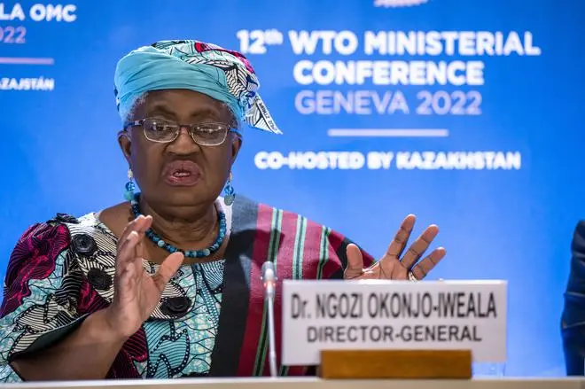 Nigeria’s Ngozi Okonjo-Iweala, director general of the World Trade Organization. Nigeria’s Ngozi Okonjo-Iweala, director general of the World Trade Organization.