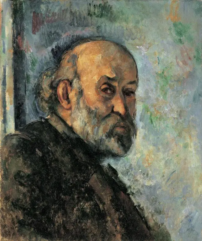 Paul Cezanne’s Self-Portrait, c. 1895. Paul Cezanne’s Self-Portrait, c. 1895.
