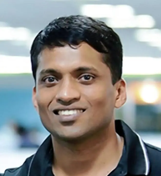 Byju Raveendran, founder of Byju’s. Byju Raveendran, founder of Byju’s.