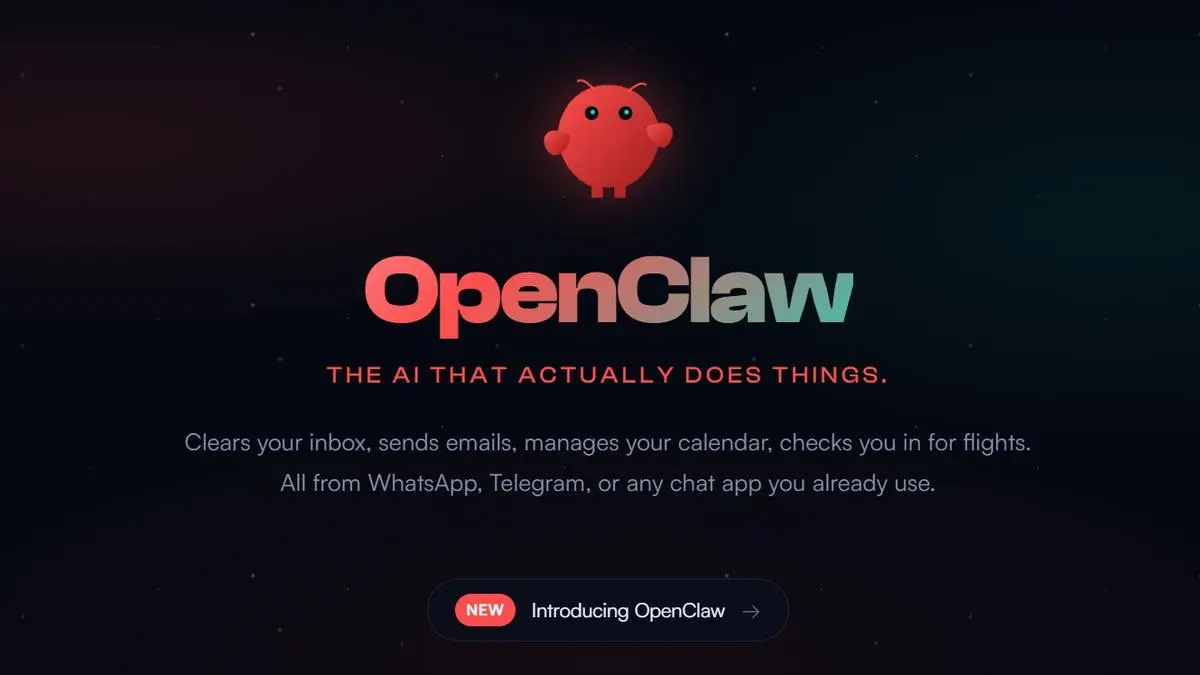 OpenClaw AI Assistant Interface