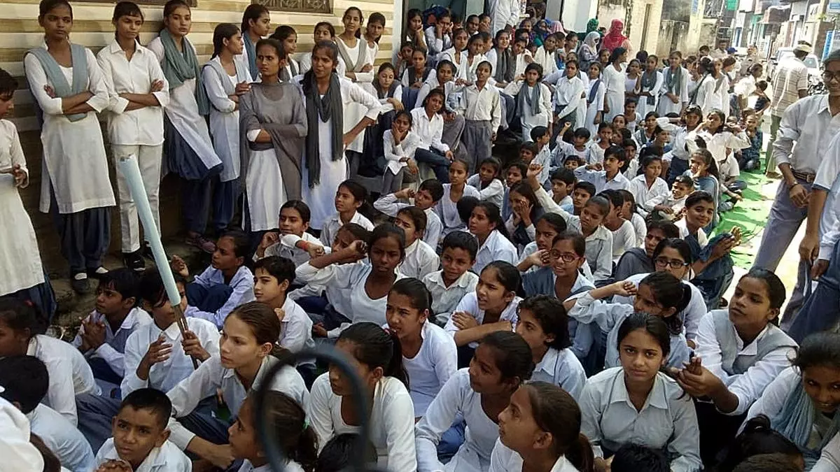 Schooling crisis in Haryana due to teacher shortage triggers protests