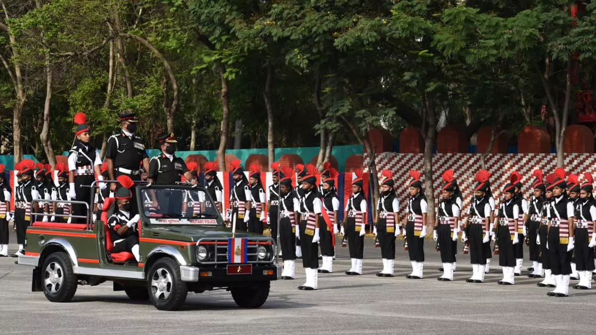 Indian Army gets its first batch of 83 women soldiers, in the Corps of Military Police