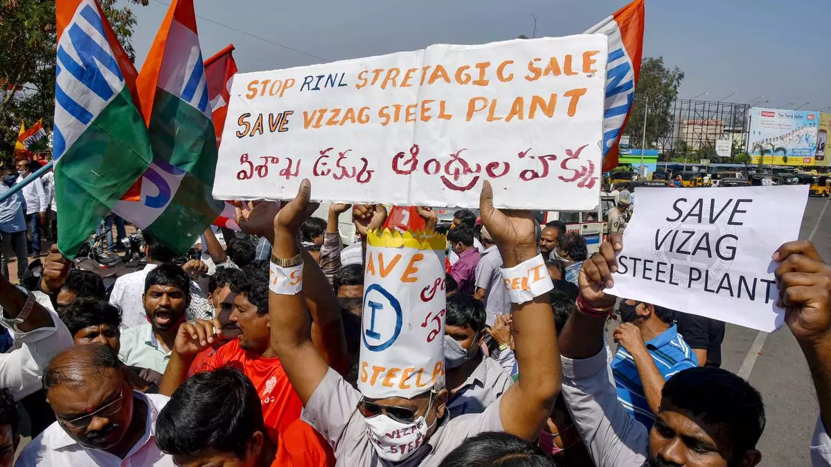 INDUSTRY | Trade unions’ steely resolve to prevent Vizag Steel from being privatised