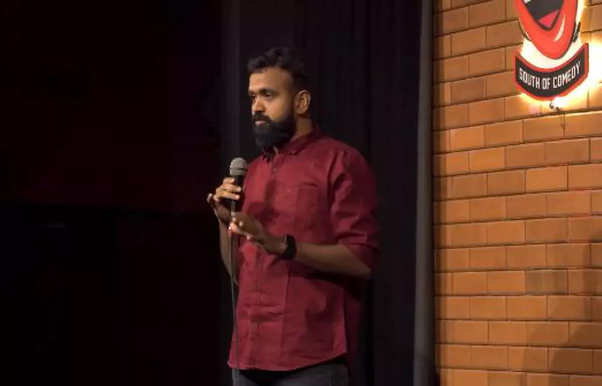 Stand-up comedian Ramkumar Natarajan.