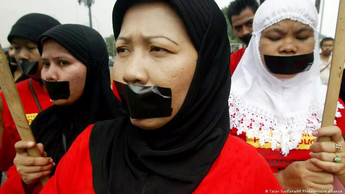 Indonesia fights violence against women with new law - Frontline