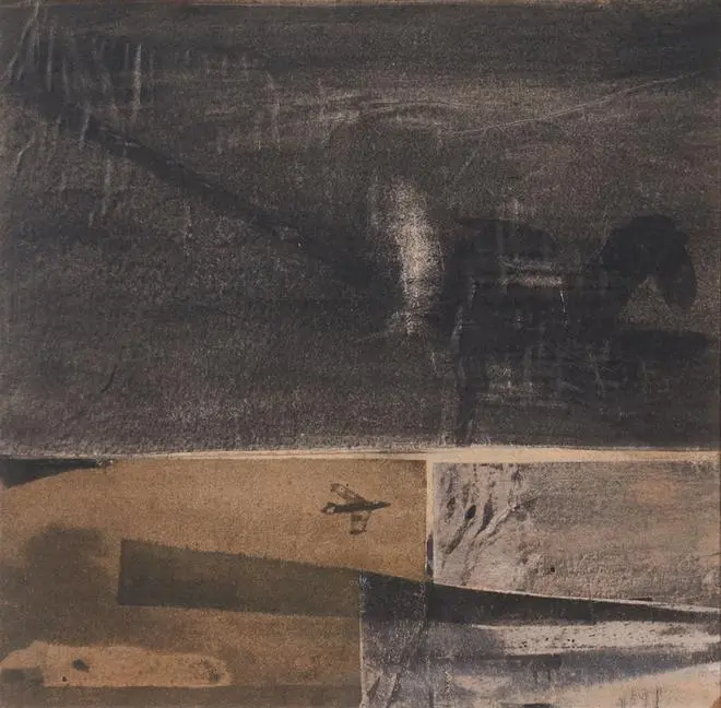 Untitled, Collage on paper, c. 1970 Untitled, Collage on paper, c. 1970