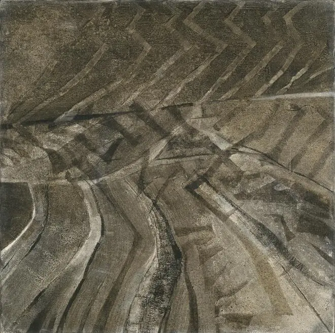 Untitled, Oil on canvas, 1971. Untitled, Oil on canvas, 1971.