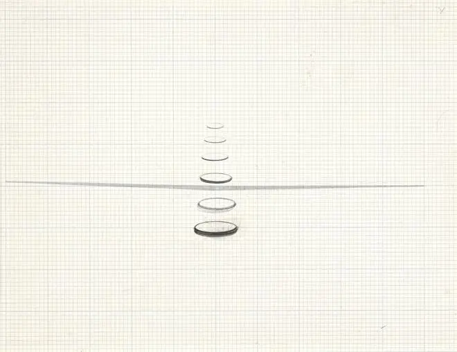 Untitled, Ink & graphite on paper, c. 1980 Untitled, Ink & graphite on paper, c. 1980