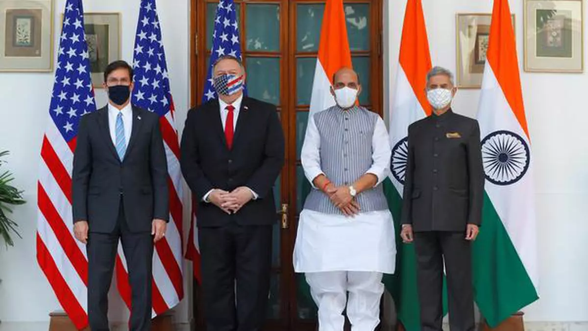 Military alliance in the making between India and the U.S.