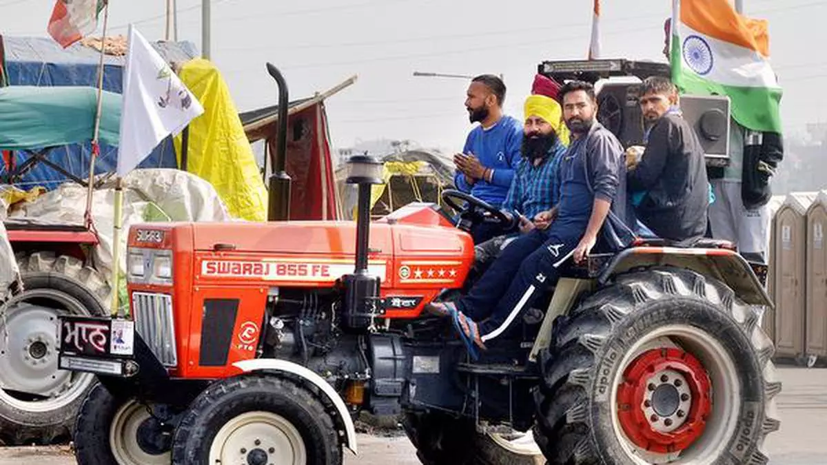 Protesting farmers stay firm