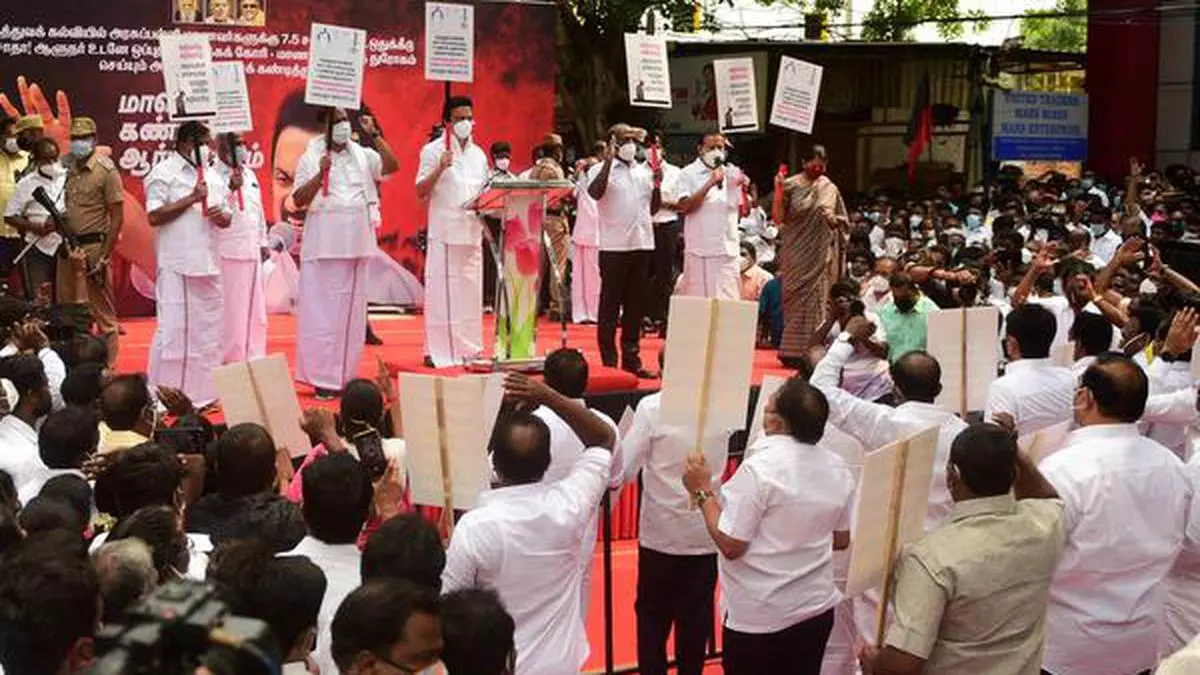 Tamil Nadu's political parties continue to resist NEET