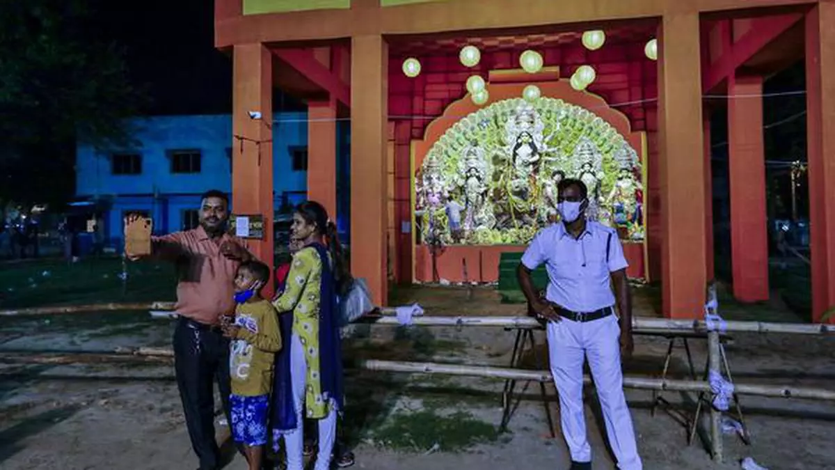 West Bengal: Restrained Durga Puja celebrations