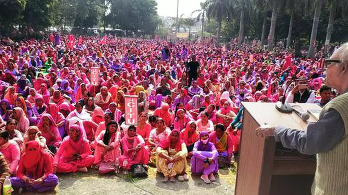 Women on the warpath: Haryana's anganwadi workers and helpers on indefinite strike