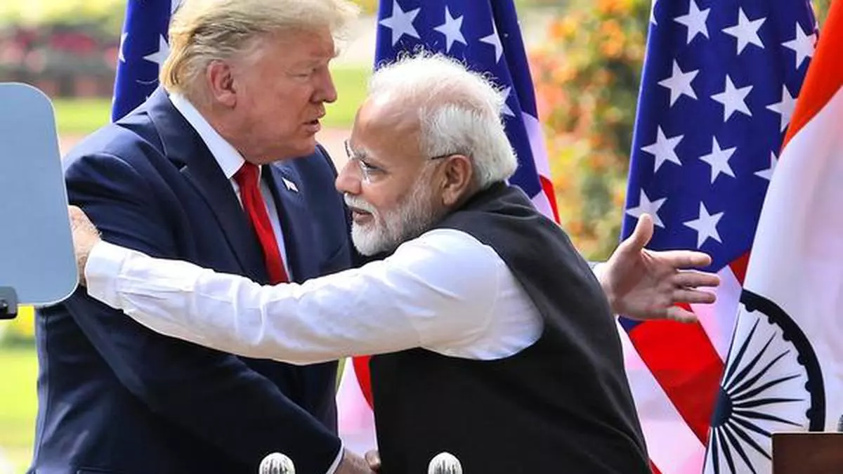 India & U.S.: The Trump show